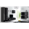Cama TV-alus VIGO '180' 30/180/40 must/must läikiv