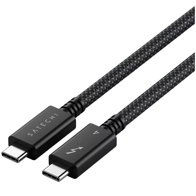 Satechi ST-YTB100K Thunderbolti kaabel 1 m 40 Gbit/s Must