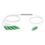 Ubiquiti UF-SPLITTER-4, 1:4 jaotur, SC/APC, G.657A1, 0,9 mm, 1,5 m