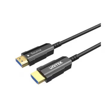 HDMI-kaabel Unitek C11072BK-20M 20 m, HDMI 2.0, max eraldusvõime 4096×3112, must