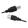 USB-kaabel LogiLink CU0009B 5m USB A USB B Must