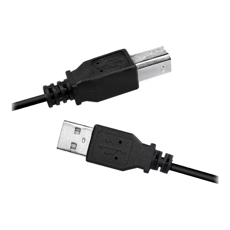 USB-kaabel LogiLink CU0009B 5m USB A USB B Must