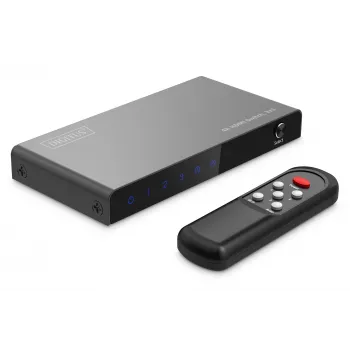 Digitus 4K HDMI Switch 3x1 Metal Must 18 Gbit/s