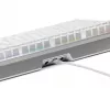 Mehaaniline klaviatuur GLORIOUS GMMK 3 Pro 100% eelpaigaldatud ANSI US paigutusega, Fox lülitid, hõbedane
