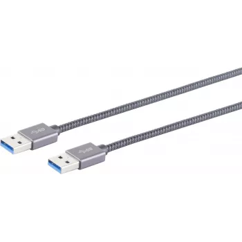 USB-kaabel S/CONN 13-37010 USB 3.2 Gen 2 0,5 m