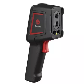 Termokaamera Guide Sensmart E1+ — 120×90 px termoandur, 240×180 px max, 2,4-tolline LCD, Wi‑Fi, IP54, -20–550 °C