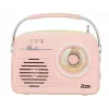 Retrolauaraadio Eltra LUIZA RETRO SP-11 MP3, USB ja SD-kaardi toega, roosa