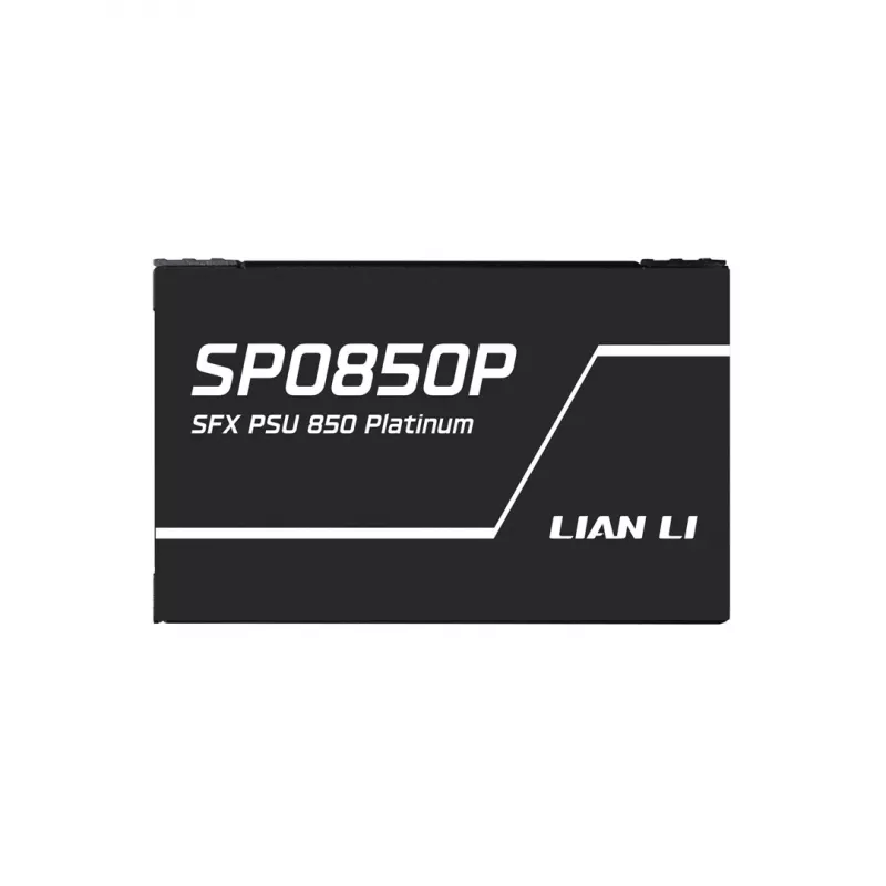 Toiteplokk Lian Li SP Series Platinum SFX 850W täismodulaarne PCIe 5.1 ATX 3.1 (G9P.SP0850P.B000.EU)