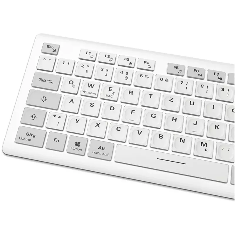 Sharkoon OfficePal K30W Valge DE-Layout Rubberdome