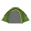 Coleman Dome Tent Darwin 4 Plus Mustout — 4-kohaline tunnelitelk eeskojaga, tumeroheline/heleroheline