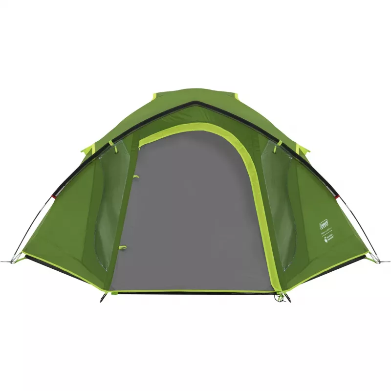 Coleman Dome Tent Darwin 4 Plus Mustout — 4-kohaline tunnelitelk eeskojaga, tumeroheline/heleroheline