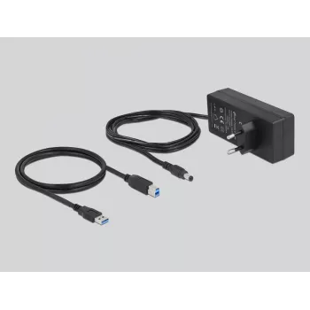 DeLOCK väline 5 Gbps USB-jaotur 10 pordiga + lüliti