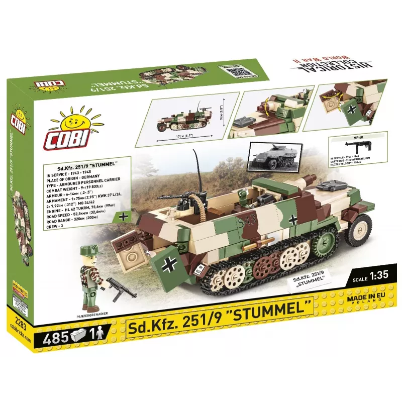 Sd.Kfz. 251/9 Stummel, ehituskomplekt