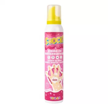 Slime TUBAN Tuban SHOCK! Multisensory Foam-Gel Strawberry 200 ml (red)