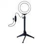 LED-ringsvalgus 12 cm lauatripodiga kuni 24,5 cm, USB
