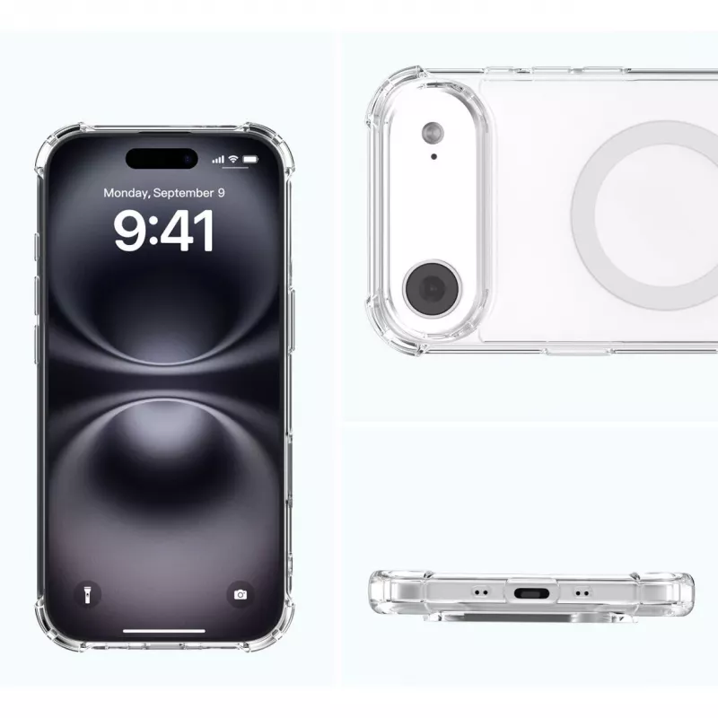 Äärisümbrise 4smarts Ibiza Apple iPhone 17 Air jaoks 16,8 cm Läbipaistev