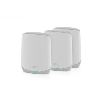 NETGEAR Orbi RBK763S Tri-band (2.4 GHz / 5 GHz / 5 GHz) Wi-Fi 6 (802.11ax) Valge 7 Internal - RBK763S-100EUS