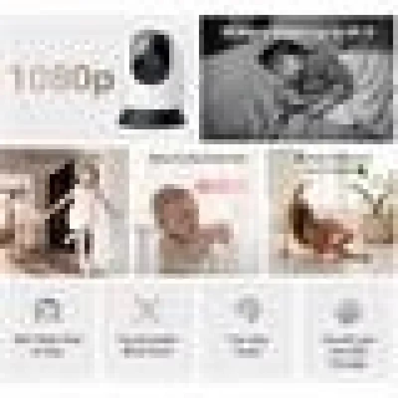 TP-LINK Mercusys MC200 Pan/Tilt Home Security Wi-Fi Camera