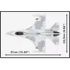 Ehituskomplekt Cobi F-16C Fighting Falcon — 463 tk, mudeli ehituskomplekt