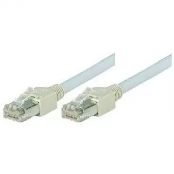 Tecline exertis Connect – paigalduskaabel – RJ-45 (M) > RJ-45 (M) – 1 m – varjestatud varjestamata keerdpaar (F/UTP) – CAT 5e – halogeenivaba – hall (72701)