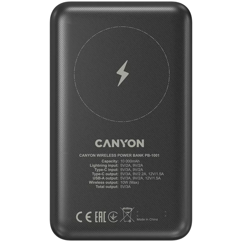 Kaasaskantav aku Canyon PB-1001 10000 mAh