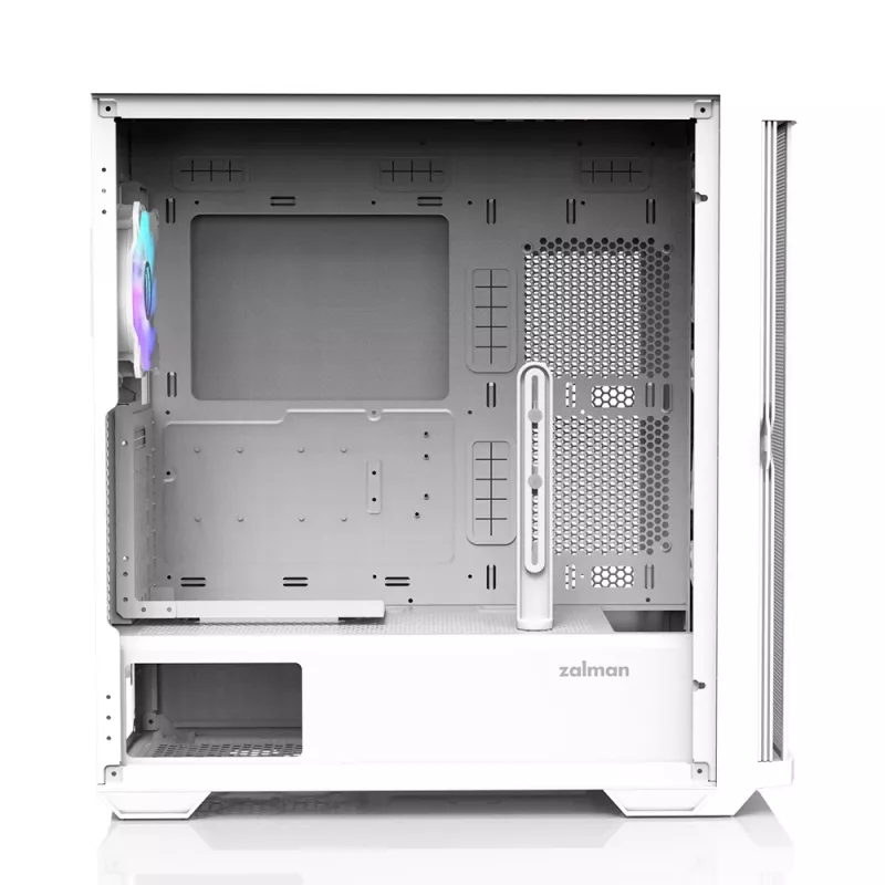 Zalman Z10 DUO ATX ZM-IF120 x4 Valge