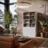 Kapikapp Cama Meble LIVERTI raamaturiiul 100×420×1705 mm valge