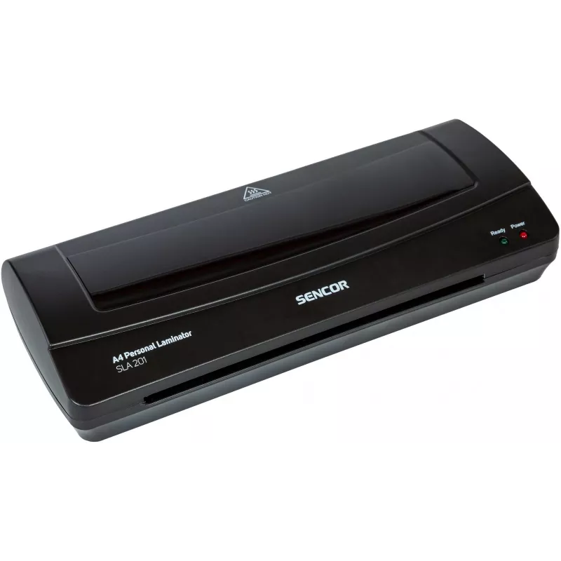 SENCOR SLA 201 A4 isiklik laminaator, 2x75–2x125 µm kottidega, kuum/külm, topeltrull, 250 mm/min