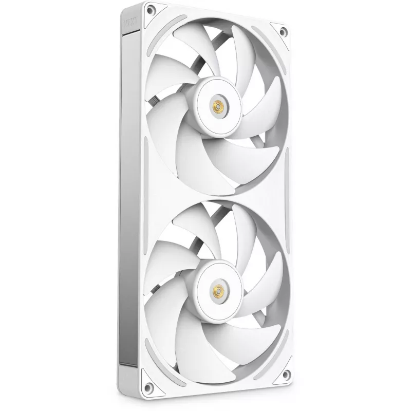 NZXT F280X RGB 140mm ARGB korpuse ventilaatorid – valge, 2-pack