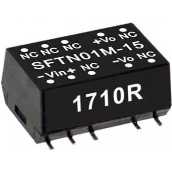 Toiteadapter MEAN WELL SFTN01M-12 1W 12V sisend 10.8-13.2V