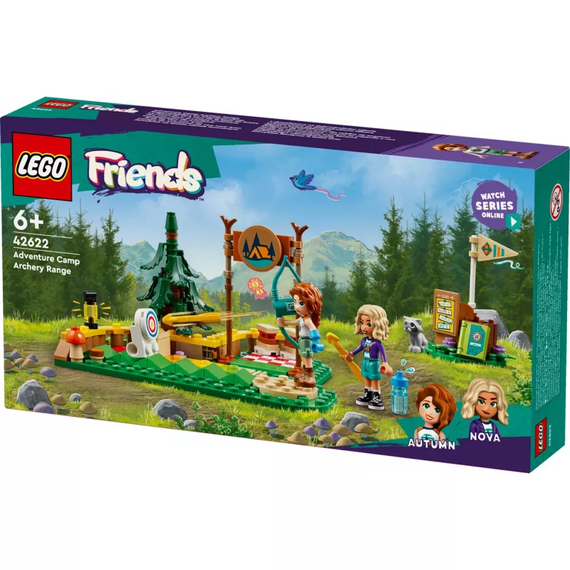 Ehitusmänguasi LEGO Friends Viburadade seikluslaager 42622 — 157 detaili, 2 minifiguuri, vanus 6+