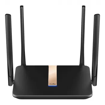 Cudy LT500D traadita ruuter Fast Ethernet Kaheribaline (2,4 GHz / 5 GHz) 4G Must