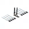 DeLOCK muundur M.2 2280 Key B+M isane 8 × SATA-le