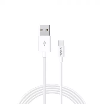 Savio CL-125 USB-kaabel USB 2.0 1 m USB A USB C Valge