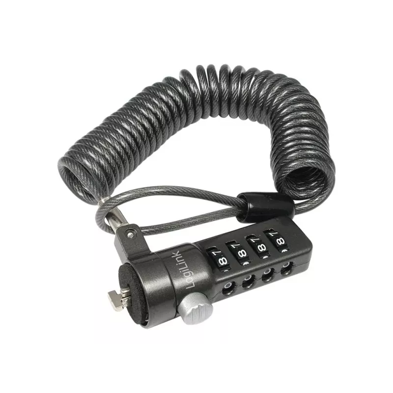 LogiLink NBS004 Kaablilukk Must 1,8 M