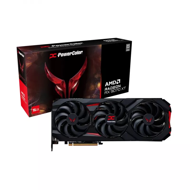 PowerColor Red Devil Radeon RX 9070 XT 16GB GDDR6 PCIe 4.0 graafikakaart
