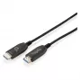 Hübriidkiudoptiline HDMI-kaabel DIGITUS UHD 8K, 60 m