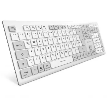 Sharkoon OfficePal K30W Valge DE-Layout Rubberdome