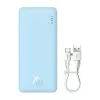 Baseus Airpow liitiumpolümeer (LiPo) 20000 mAh sinine