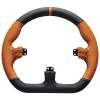 Asetek SimSports GT Rim Closed D nahast oranž simracing rooliratas