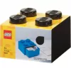 LEGO lauasahtel 4, hoiukarp must, naastud