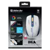 Juhtmevaba mängurihiir DEFENDER MM-282 RF — mõlemakäeline, optiline 1800 DPI, 5 nuppu, USB, akutoitel