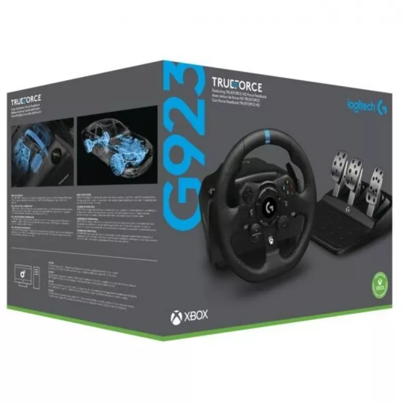 LOGITECH G923 SE Racing Wheel and Shifter Combo Xbox Series X|S, Xbox One ja PC jaoks - MUST - USB - PLUGCG - EMEA28i-935