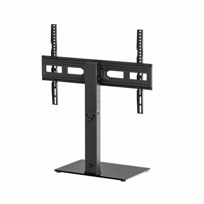 Põranda-TV-alus GEMBIRD TVS-D75S-01 37–75-tollistele teleritele, terasest, reguleeritav kõrgus ja kalle, VESA 75x75–600x400, 40 kg kandevõime