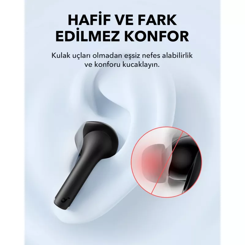 Kõrvasisesed tõelised juhtmevabad kõrvaklapid Anker Soundcore A3994G11 K20i, USB-C, mustad, kõrvasisesed