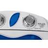 Adler | AD 8051 | Pesumasin | Energiatõhususe klass | Pealtlaadimine | Pesukogus 3 kg | Pöörlemiskiirus määramata | Sügavus 37 cm | Laius 38 cm | Valge/sinine