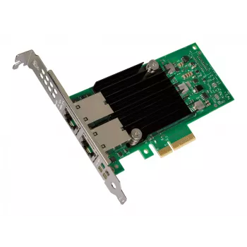 Intel Ethernet Converged Network Adapter X550-T2 - võrguadapter - PCIe 3.0 x4 madala profiiliga - 10Gb Ethernet x 2 (X550T2BLK)