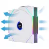 120mm ARGB PWM juhtmevaba LCD korpuseventilaator Lian Li UNI FAN TL LCD-ekraaniga