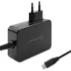 GaN toiteadapter QOLTEC 52387 90W 1x USB‑C 5–20V
