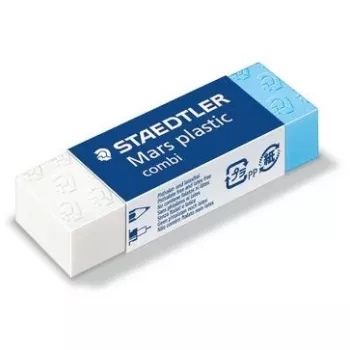 Kustutuskumm Staedtler Mars plastik combi